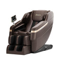 Real Relax 2025 Full Body Massage Chair, Zero Gravity Shiatsu Massage Chair Recliner, Foot Massage, Bluetooth, Large Control Screen (Brown and Gold)