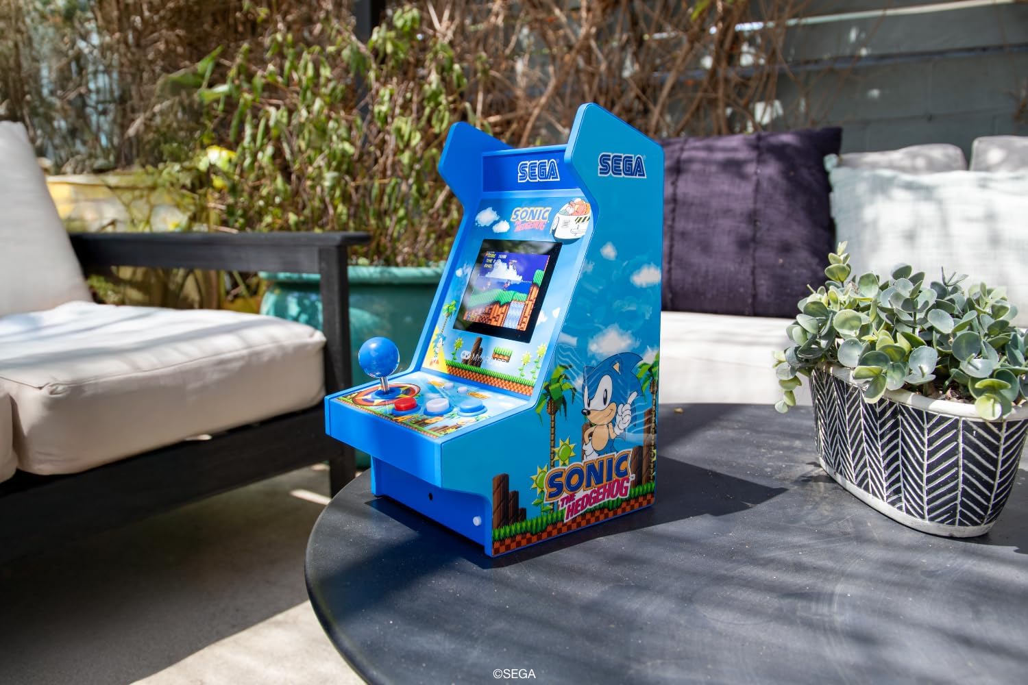 My Arcade Sonic The Hedgehog Mighty Player: Sega Retro Arcades, Sonic Games, 4 Classic Sega Games in 1, Sonic Toys, 11 Inch Arcade Gaming