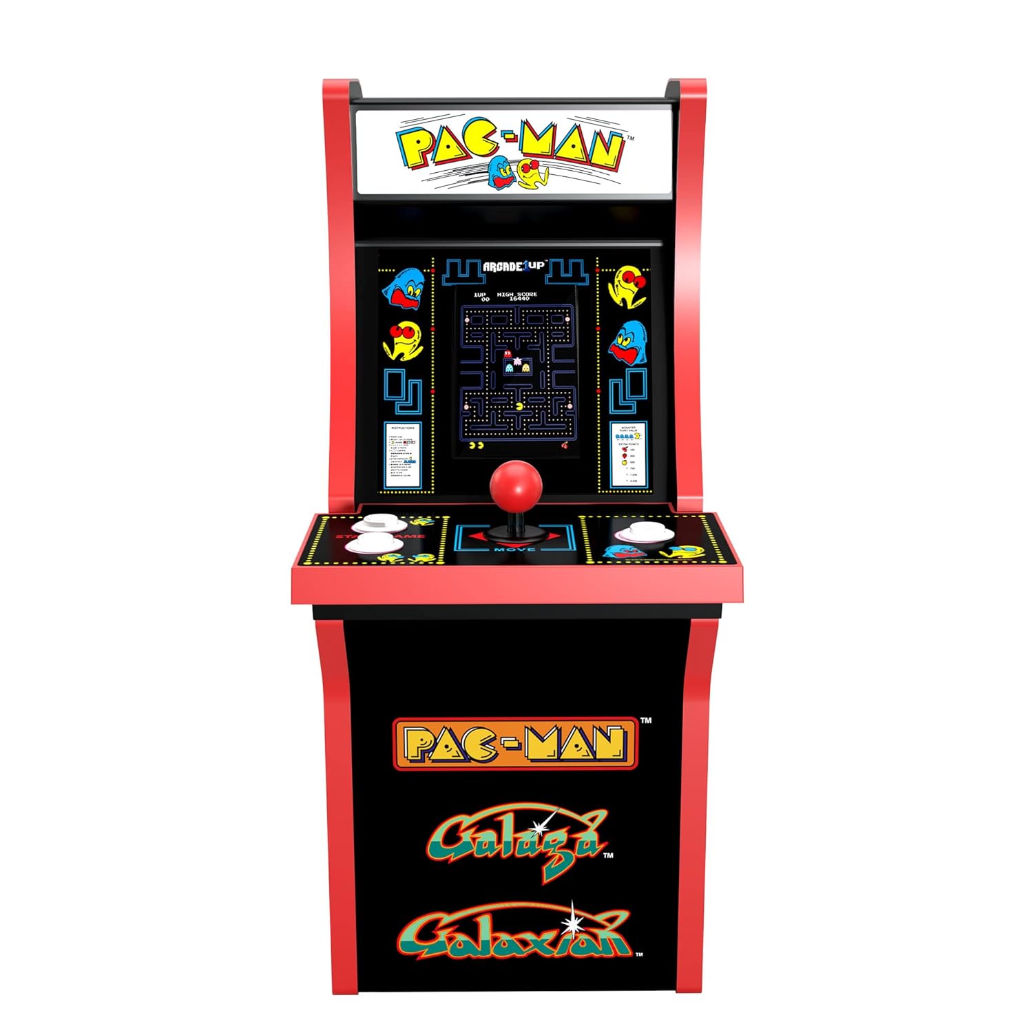 Arcade1Up Pacman Collectorcade 1 Player
