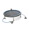 Stamina Folding Trampoline with Smart Workout App, Black - Portable Fitness Rebounder for Home Gym, Cardio & Strength Training, Jumping Exercise Equipment