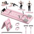 JANUA Pilates Board - Pilates Reformer Set, Multi-Purpose Foldable Pilates Reformer Board for Home, 5 in 1 Pilates Sliding Board
