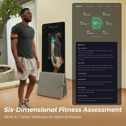 AEKE K1 Smart Home Gym System+Workout Towel