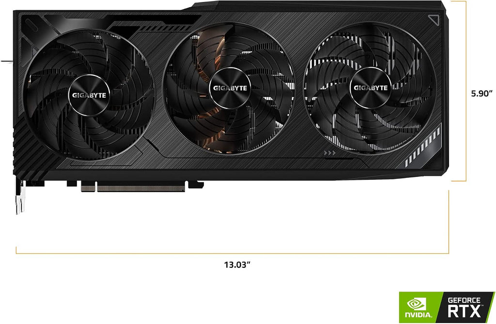 Gigabyte GeForce RTX 3090 Ti Gaming OC 24G Graphics Card, 3X WINDFORCE Fans, 24GB 384-bit GDDR6X, GV-N309TGAMING OC-24GD Video Card