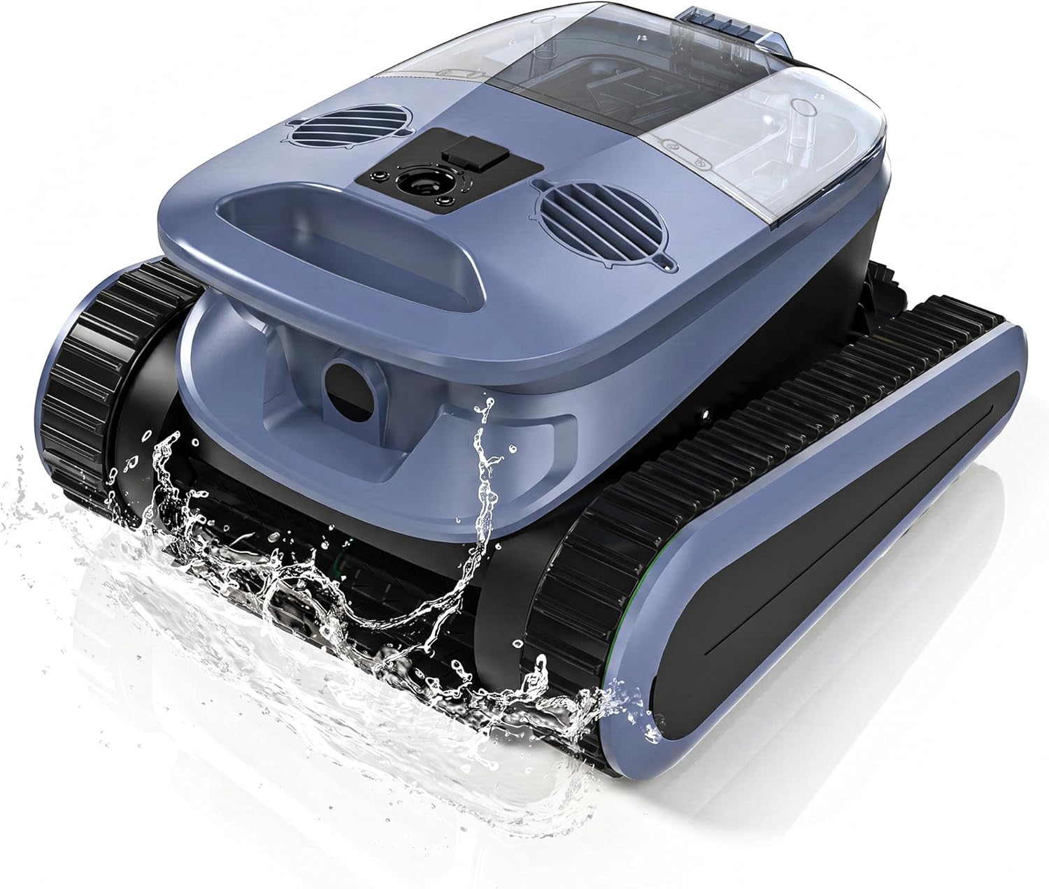(2026 New) Cordless Robotic Pool Cleaner, 240-Min Wall-Climbing Automatic Pool Vacuum with Dual-Motors, Smart Navigation, Ideal for Inground/Above Ground Pools up to 3,230 Sq.ft