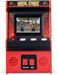 Basic Fun Arcade Classics Mini Mortal Kombat – Retro Handheld Game with Joystick, Screen & Sound – For Fans & Collectors