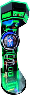 CREATIVE ARCADES Face-Off Live™ Real-Time Boxing Arcade Machine | Full Size Boxing Arcade with wi-fi connectivity and Live Video Interaction