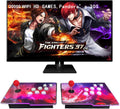 【36700 Games in 1】 Separate 3D WiFi Pandora's Box, Separate 2 in 1 Classic Arcade Game Console, 2 Joysticks, Support 3D, 1280x720 Full HD, Search/Save/Hide/Pause Game up to 4 Players