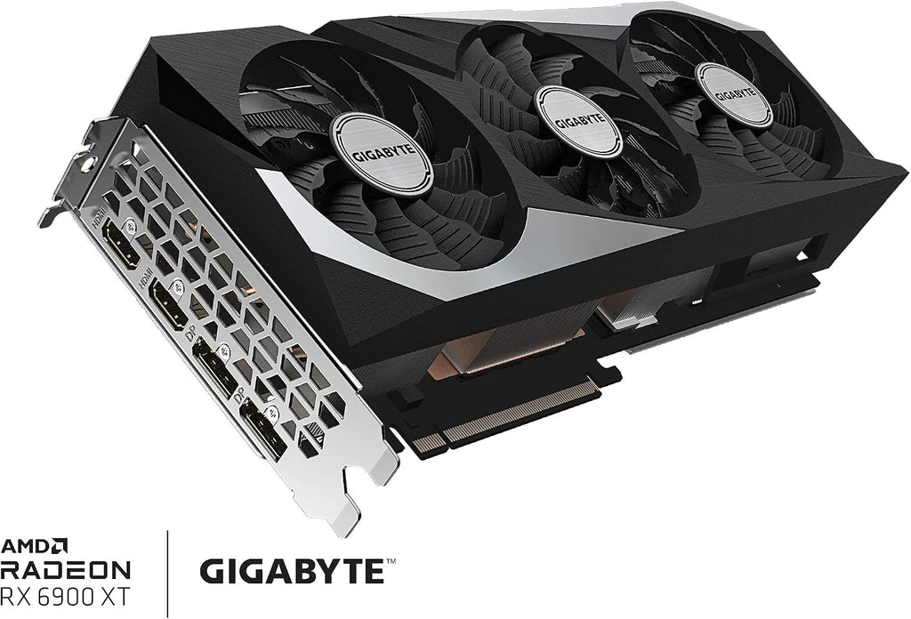 GIGABYTE Radeon RX 6900 XT Gaming OC 16G Graphics Card, WINDFORCE 3X Cooling System, 16GB 256-bit GDDR6, GV-R69XTGAMING OC-16GD Video Card (Renewed)