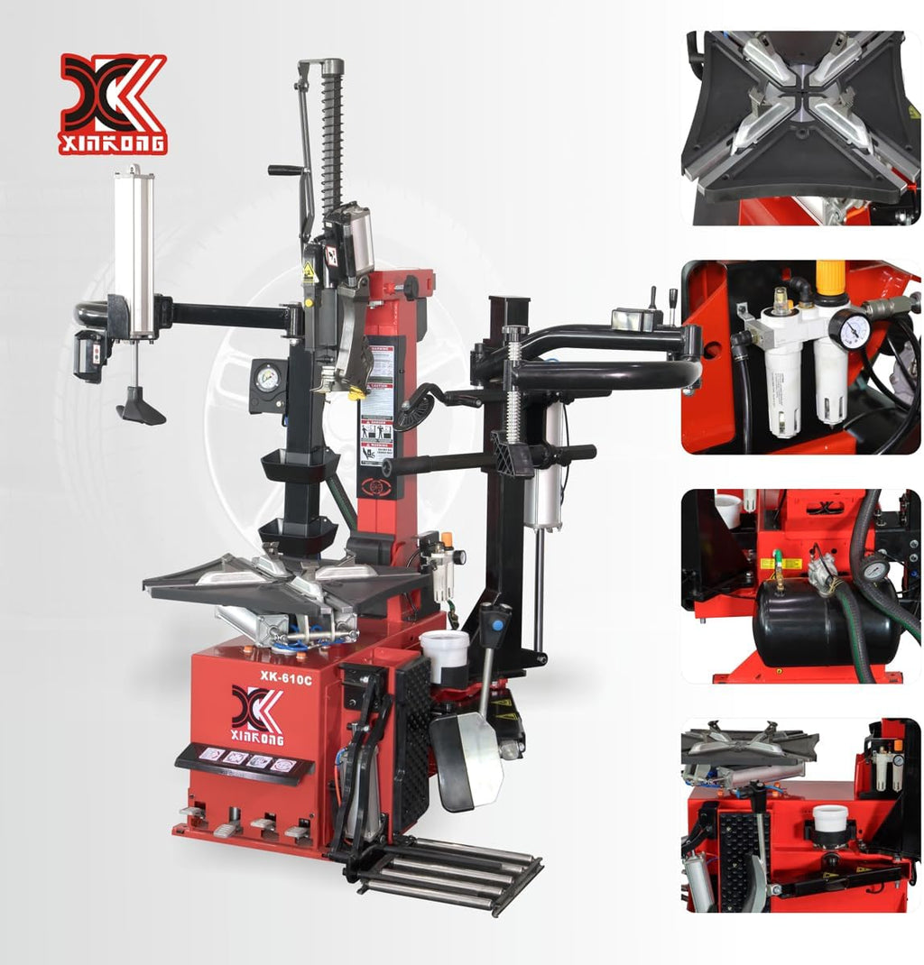 XK-2.0 Horsepower 610C Tire Changer Machine Rim Clamp 28"