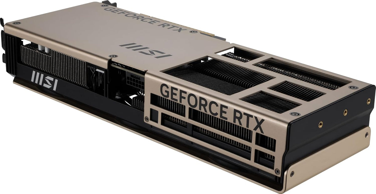 msi Gaming RTX 5080 16G Inspire 3X OC Graphics Card (16GB GDDR7, 256-bit, Extreme Clock TBD MHz, DisplayPort x 3 2.1a, HDMI 2.1b, NVIDIA Blackwell Architecture)
