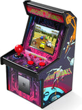 16 Bit Mini Arcade Machine Handheld Games Console for Kids Adults, 8-Way Joystick, 2.5'' Large Screen, 220 Built-in Classic Video Games, Gift for Kids