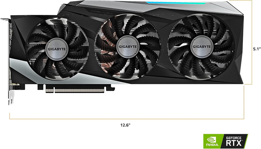 GIGABYTE GeForce RTX 3080 Ti Gaming OC 12G Graphics Card, 3X WINDFORCE Fans, 12GB 384-Bit GDDR6X, GV-N308TGAMING OC-12GD Video Card