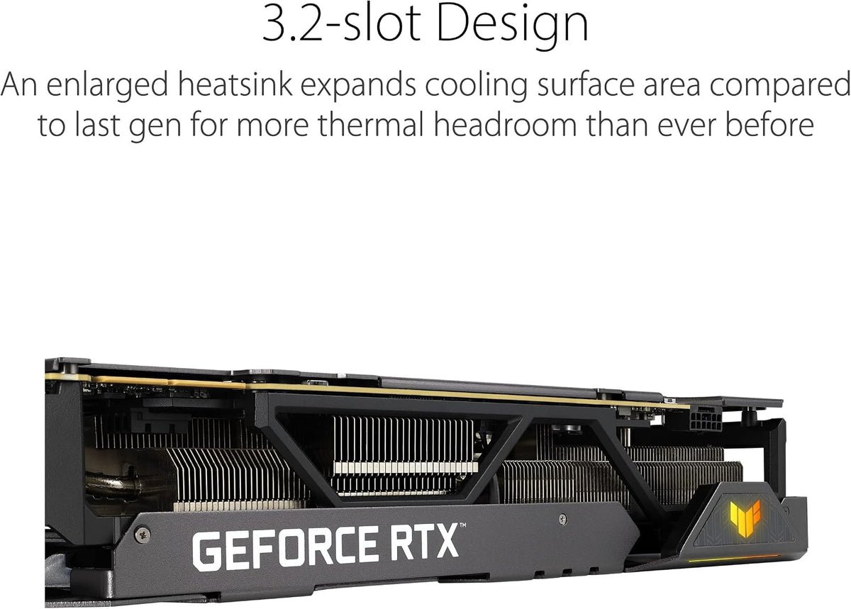 ASUS nVidia GeForce TUF-RTX3090TI-24G-GAMING RTX 3090 TI 24GB GDDR6X PCIe 4.0. 1890Mhz Boost, G6X Memory, 8K HDR, Ampere SM, 2nd Gen RT Cores