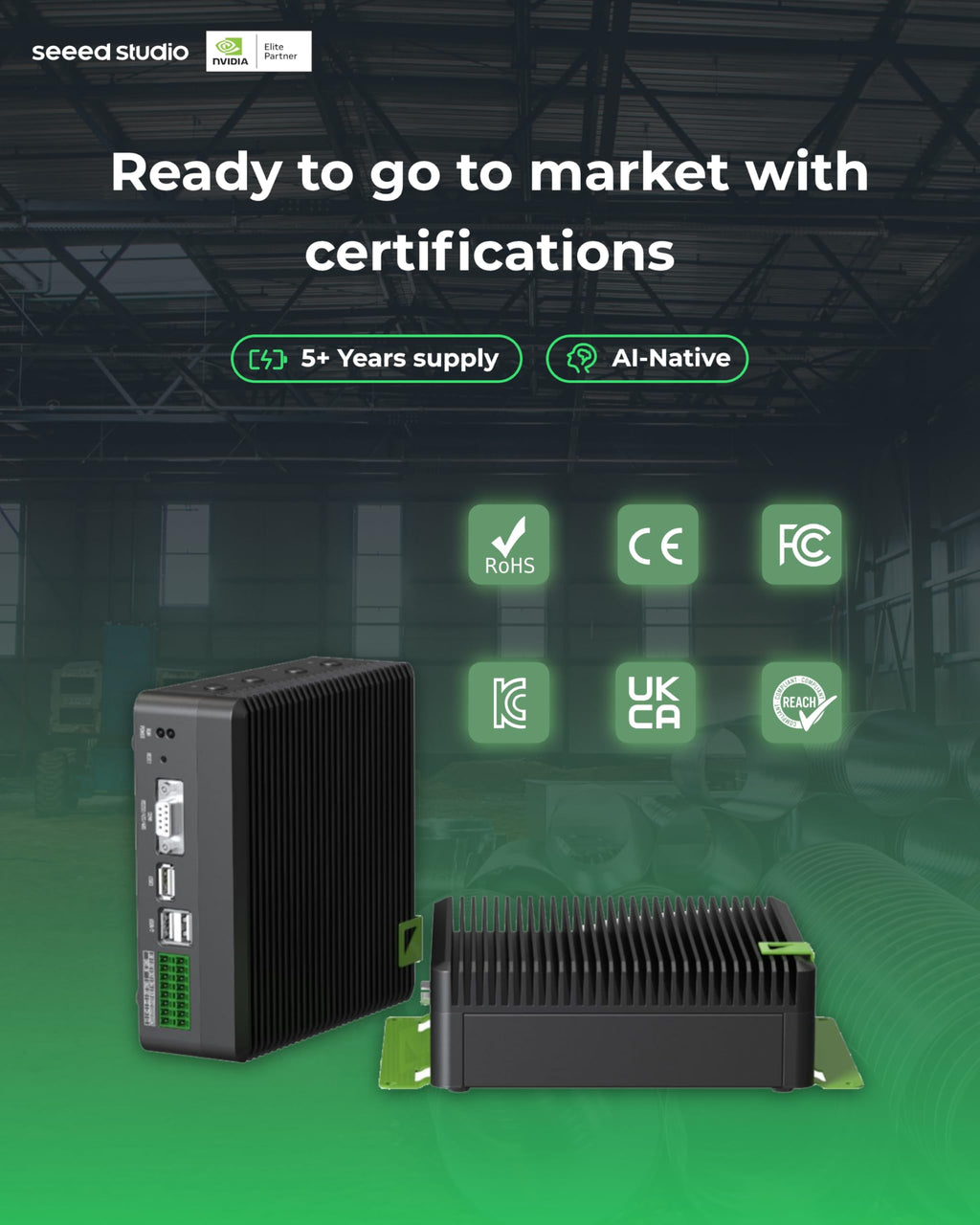reComputer Super J4012 - Advanced Edge AI Computer with NVIDIA Jetson Orin NX 16GB