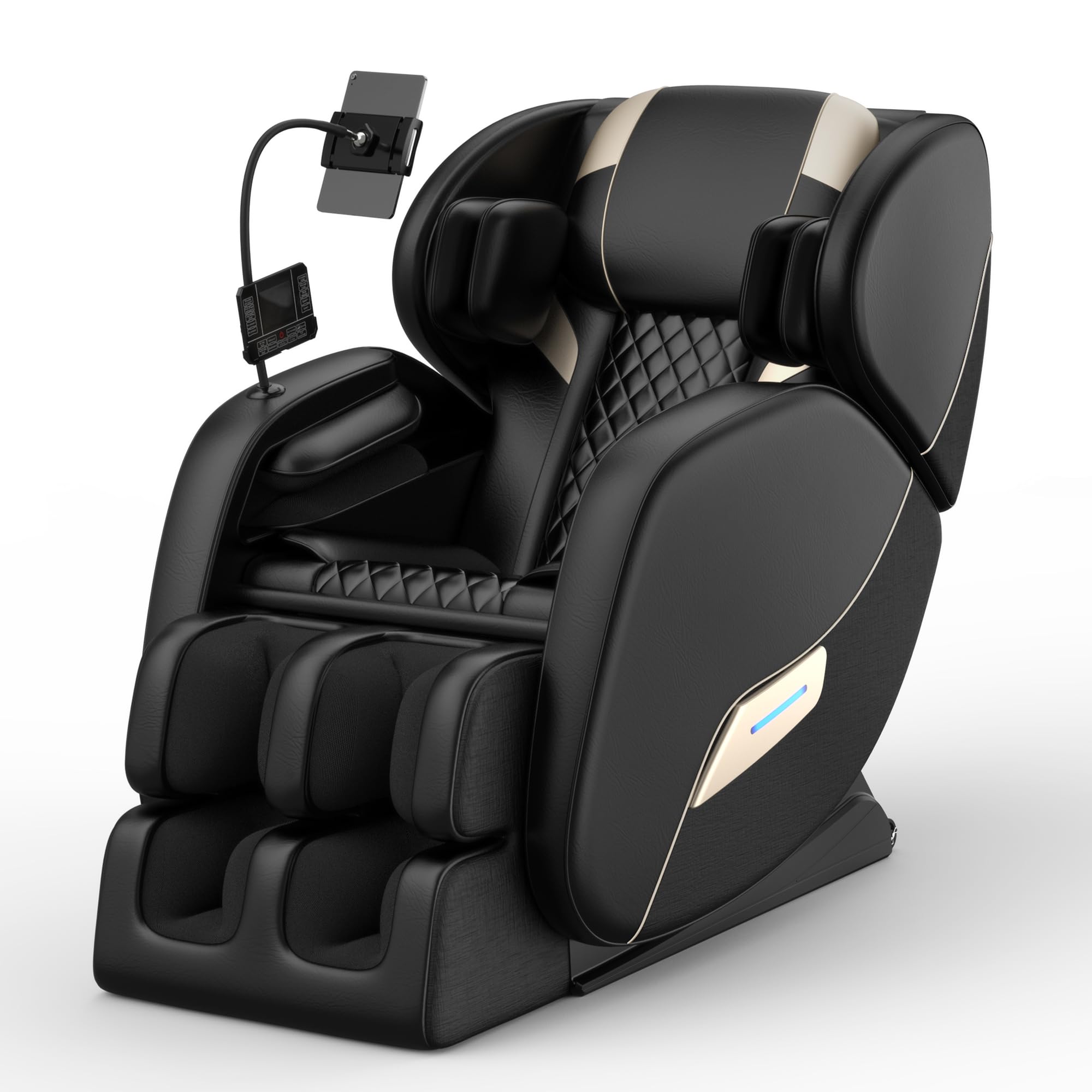 2026 Massage Chair Full Body, Zero Gravity Massage Recliner Chair with Auto Modes, 8 Fix Point Rollers, Airbag, Foot Massage, Touch Screen Controller, Deep Yoga Stretch, Heating Function