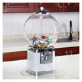 Gumball and Coffee Pod Vending Machine Combo with Candy Dispenser, Coffee Capsule Vending Machine Storage Holder, Twister Ball Dispenser for Retail Store