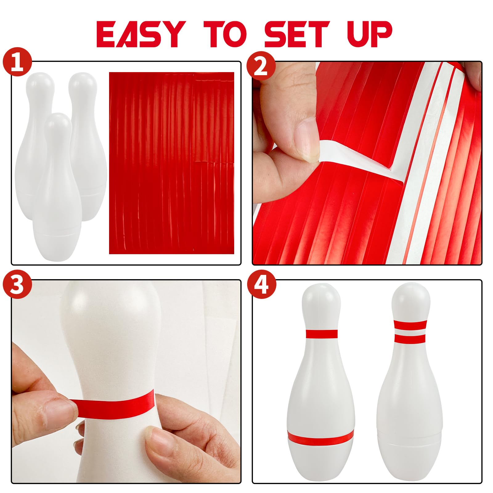 Mini Bowling Set Indoor Outdoor Indoor Bowling Set with Guide Arrow Mat Gold and Silver Medal Backpack Dispensing Suitable for Family Friends Family Party Entertainment