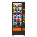 AFEN Commercial Vending Machine, 36 Slot Snack and Drink Combo Vending Machine Refrigerated Smart Mini Vending Machine for Business, Mobile Management, with Card Reader Only