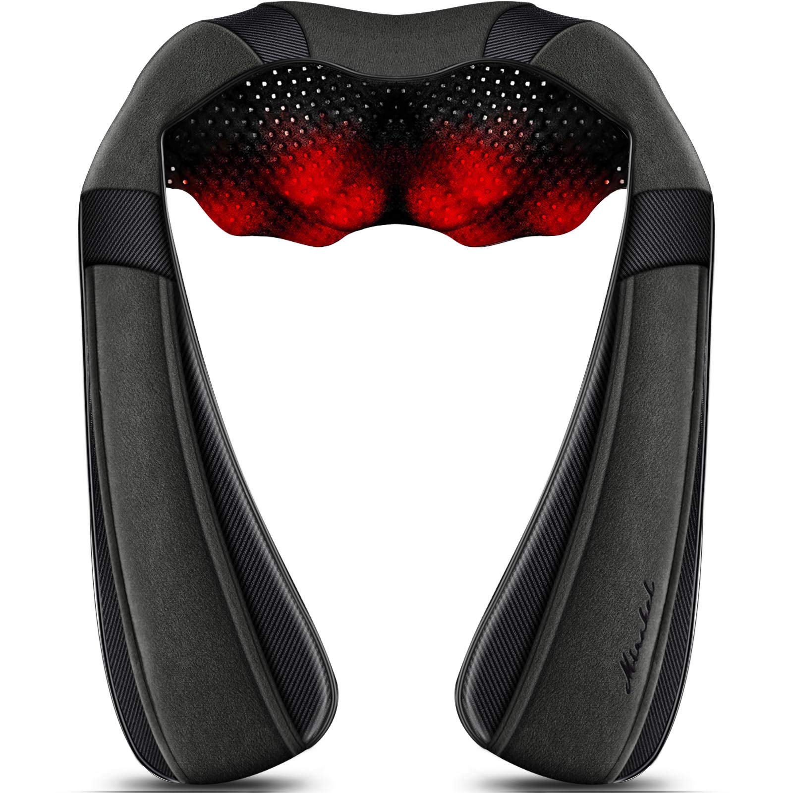 Mirakel Fathers Day Dad Gifts for Husband Men, Neck Massager for Pain Relief Deep Tissue, Electric Shiatsu Shoulder & Back Massager with Heat, Mothers Day Gifts for Mom Wife Women Her (NOT Cordless)
