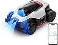 [All-Terrain Wire-Free] DREAME A3 AWD 2000 Robot Lawn Mower, 360° 3D LiDAR & AI Dual Vision Smart Robotic Mowers for 0.5 Acre, 80% Slopes & 45min Fast Charge, 1.97" Edge Trimming, 4G GPS Anti-Theft