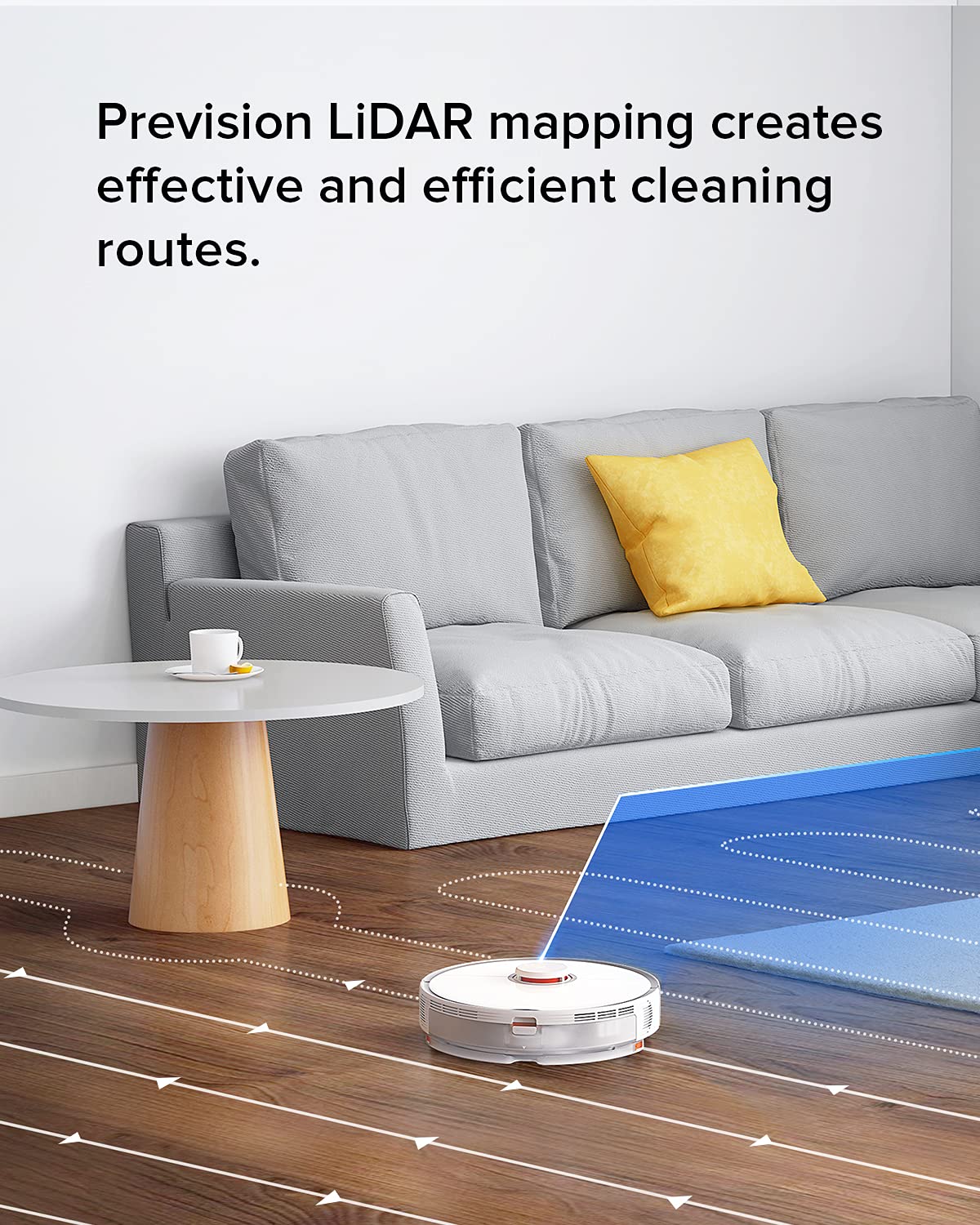 roborock Q10 S5+ Robot Vacuum and Mop, 10,000Pa Suction, Upgraded from Q8 max+, 70 Days Self-Emptying, Obstacle Avoidance, Sonic Mopping, Dual Anti-Tangle Design, Auto Mop Lifting, Black