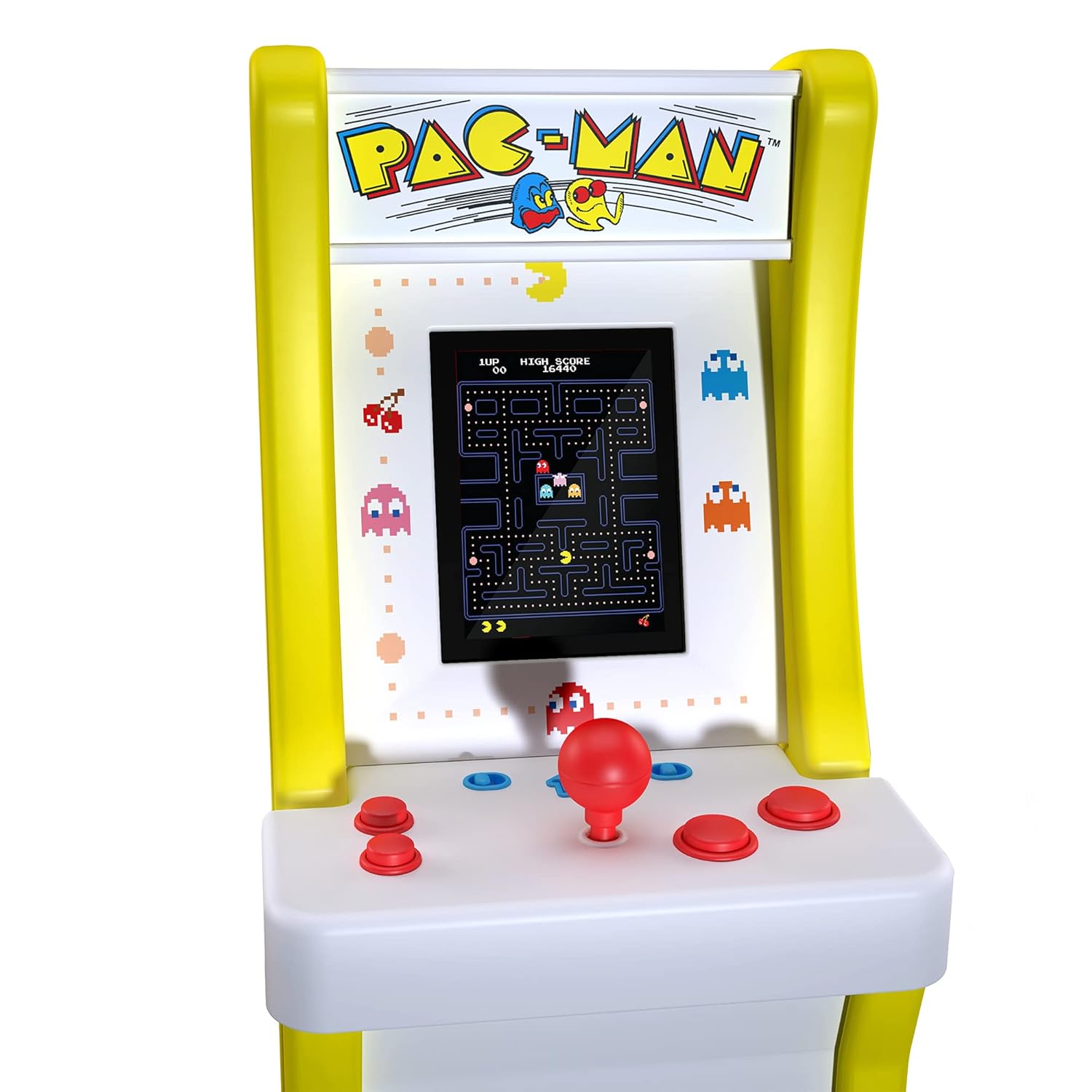 Arcade1Up Jr. Pac-Man Arcade with Stool