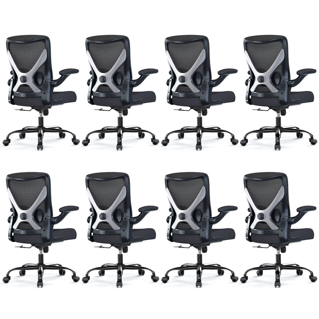 Ergalithic Ergonomic Office Chair - X-Shaped Computer Desk Chairs Comfy, Mesh High-Back Gaming Chair with Adjustable Lumbar Support, Executive Task Chair for Adults, Comfortable for Long Hours