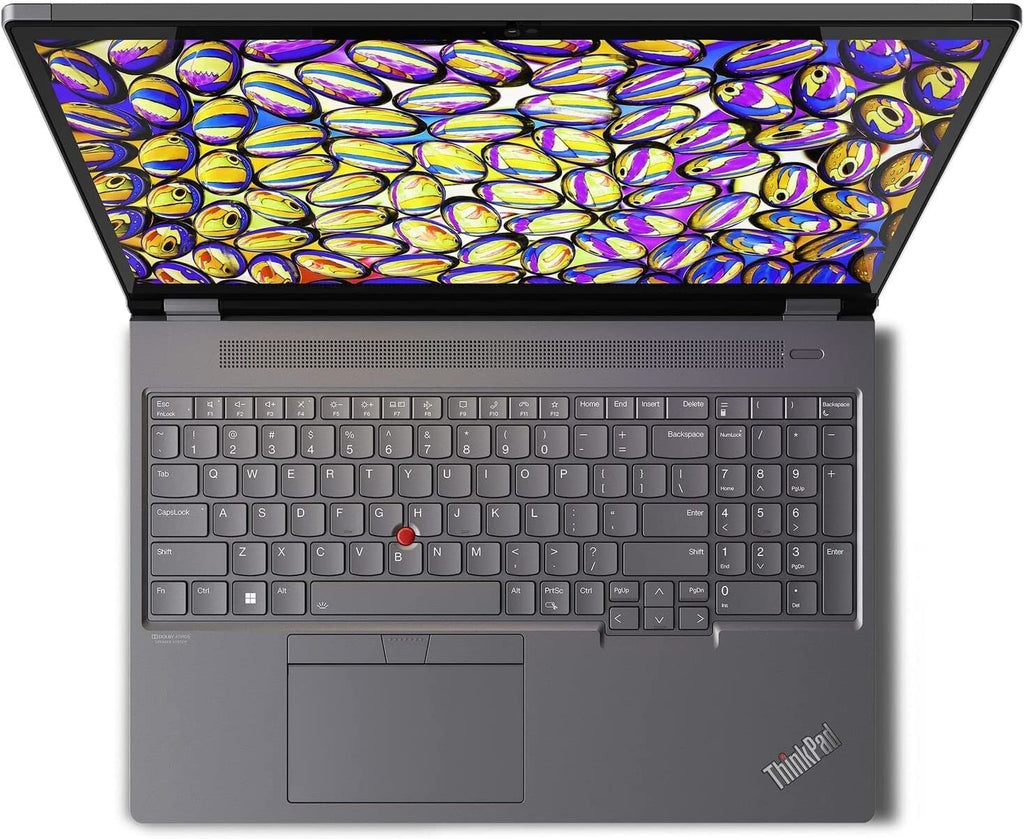 NewLenovo ThinkPad P16 Gen 2 Mobile Workstation (16" WQUXGA 4K+ (3840 x 2400) Inte.l Core i9-13980HX 24 Core, 64GB RAM 2TB SSD, RTX 4000 Ada 12GB) Laptop for Engineer Designer Architect, Win 11 Pro