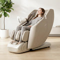 Titan Ignite Sync l Dual Massage Mechanism l Full Body Massage Chair l Ankle Stretching l Intelligent Health Detection l Zero Gravity Reclining l Specialized Foot Rollers (Black)