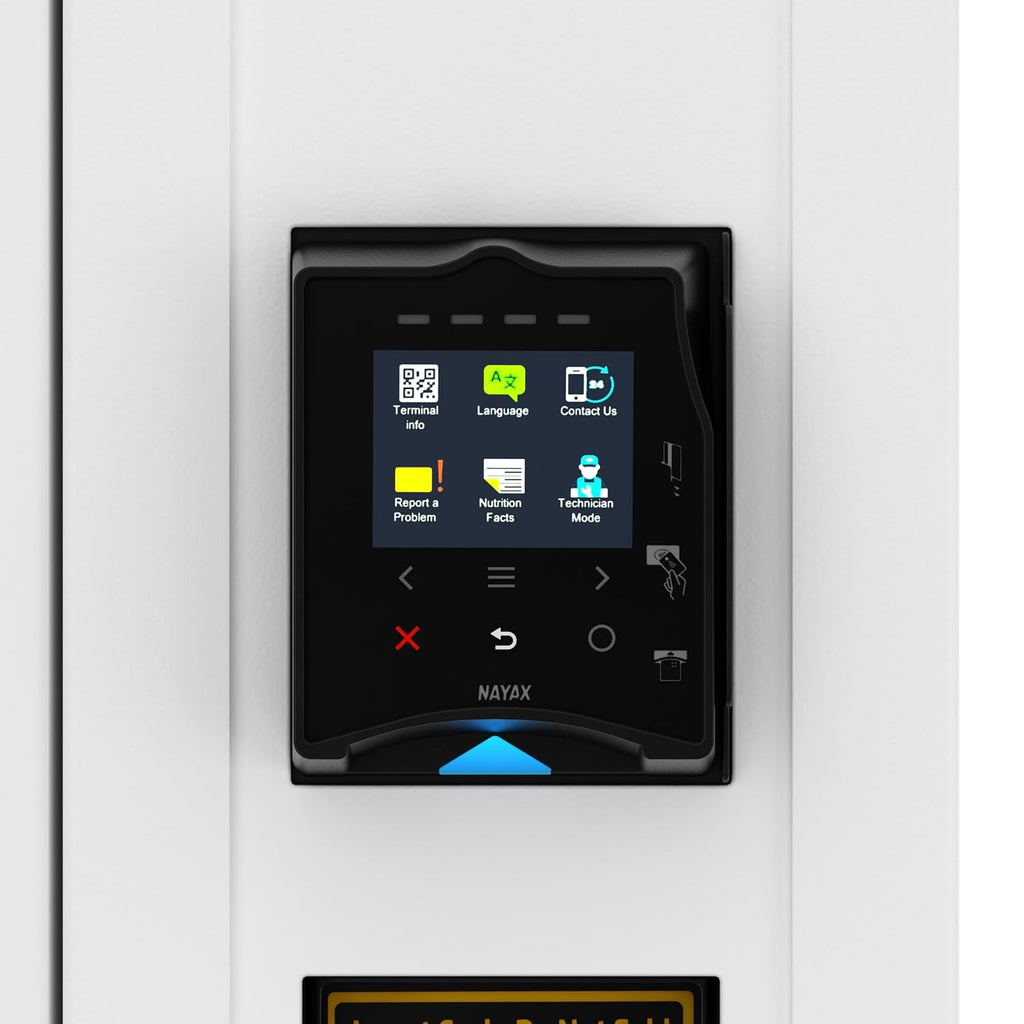 KoolMore 45 in. Commercial Freezer Ice Cream Vending Machine with 44 Slots, Ample 49 in. Touch Display, Bill Acceptor and Credit Card Reader in White