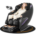 4D Massage Chairs Full Body,Zero Gravity SL-Track Shiatsu Massage Chair Recliner,Core Heating,20 Massage Techniques,Deep Yoga Stretch,Foot Rollers, Ai Voice,Touch Screen,Wireless Charging