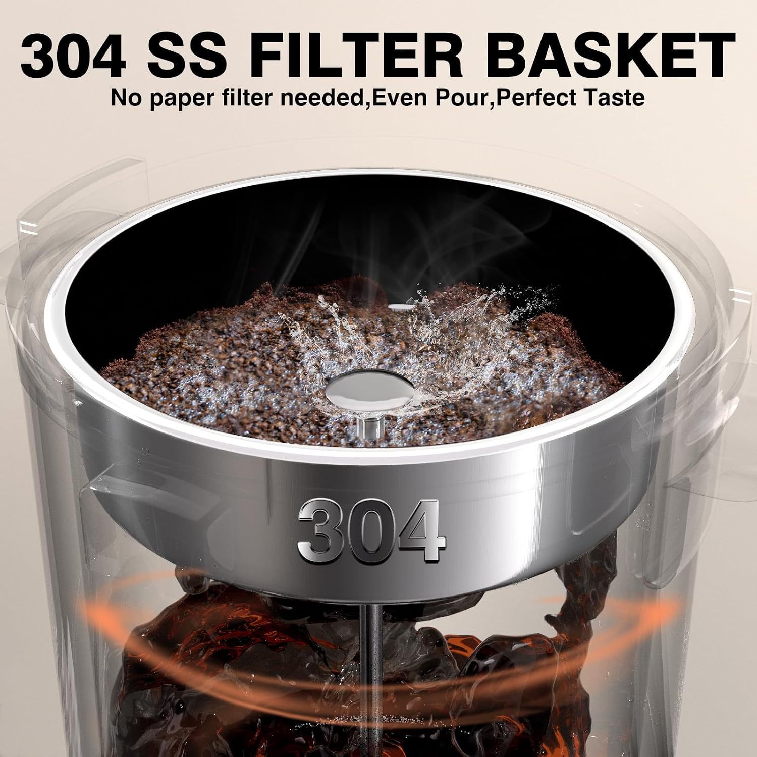 Commercial Coffee Urn, 110-Cup 16L Fast Brew Stainless Steel Hot Beverage Dispenser with Thermometer-Electric Hot Water Urn for Wedding, Party, Catering Events with Easy Cleaning(Double Wall)