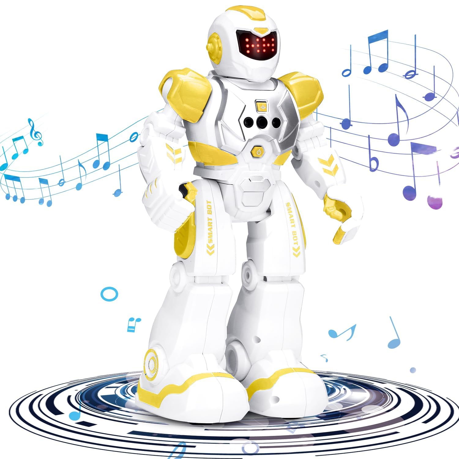 KingsDragon Robots Toy for Kids, RC Gesture Sensing Toy, Interactive Walking Singing Dancing Robot Birthday Presents for Boys Girls Age 6 7 8 9 Years Old