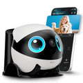 Enabot EBO Air 2 Plus FamilyBot 3K Home Camera Robot: Indoor Camera, Movable Robot Companion, 2-Way Video, AI Chat Mode, Auto-Recharge, Long Battery Life, Custom Facial Image, Night Vision