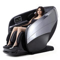4D Massage Chair Zero Gravity Full Body SL Rail Massage Chair with 20 Auto Programs Built-in Aroma System (Black)