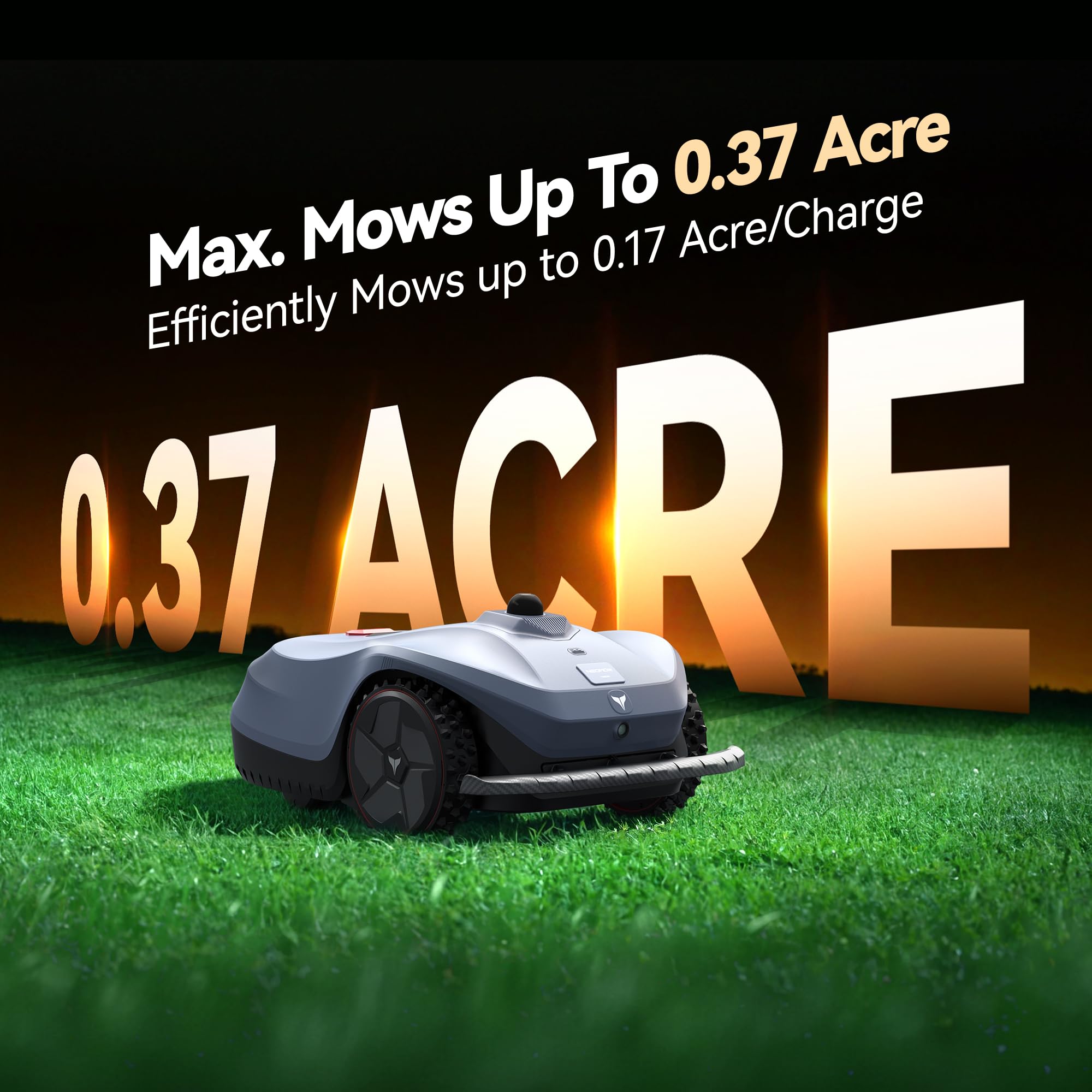 Neomow X SE 3D LiDAR Slam Mapping Robot Lawn Mower Perimeter Wireless for 3/4 Acres AI Vision Obstacle Avoidance with 4G, No RTK Antenna Required, App Control, GPS, IPX5, Anti-Theft, Queit