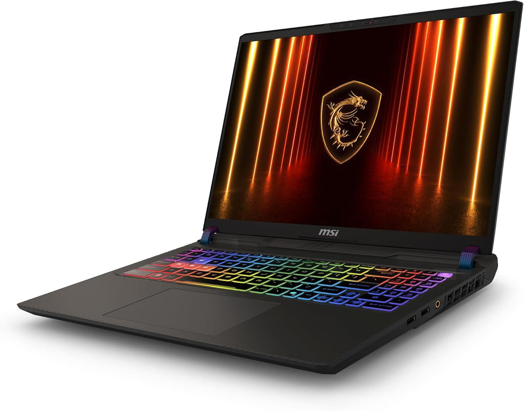 MSI 16 QHD RTX 5080 Ultra 9 Vector Gaming Laptop (Intel 24-Core Ultra 9-275HX, RTX 5080 175W, 16" QHD 240Hz, 64GB DDR5, 2TB Gen4 SSD, Wi-Fi 7, HDMI, 2xUSB-C/DP, RGB Backlit Keyboard, Windows 11 Pro)