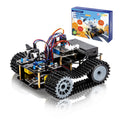 4-in-1 ESP32 Smart Camera Solar Robot Car, 4WD Remote Control Car Robotics Kit for 8-12 12-16+ Kids Teens, Electronics Programming STEM Toy Science Coding Kit Compatible with Arduino/Scratch/Phython