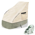 Massage Chair Cover 600D Oxford Cloth Full Body Shiatsu Massage Chair Protective Cover with Drawstring Waterproof Dustproof