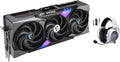 MSI GeForce RTX 5090 Gaming Trio OC Graphics Card w/Gaming Headset, 32GB GDDR7, 21760 CUDA, 680 Tensor Cores, DLSS 3.5, 8K & 4K/240Hz Gaming, 3D Rendering, AI Acceleration, HDMI x1, DP x3