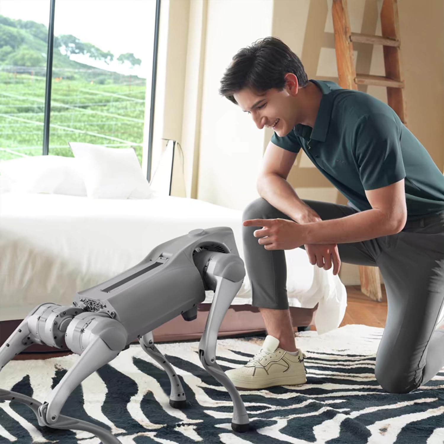 Unitree Go2 Robot Dog Quadruped Robotics for Adults Embodied AI (Go2 X) Built for Developers