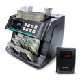 KOLIBRI Money Counter Machine I LCD Display I Business Grade I Dollar, Euro I Advanced UV/MG/IR/DD/HLF Detection I Single Denomination Value Count I 1,500 Notes/Min I 1-Year Warranty I KOLIBRI UV/MG