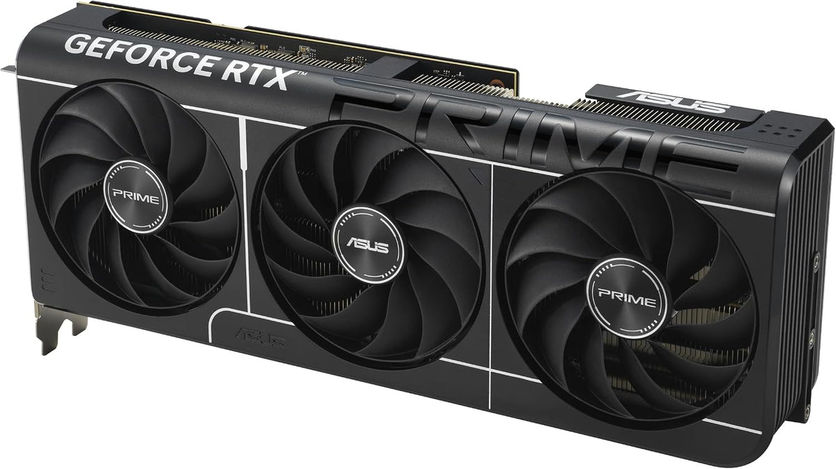 ASUS Prime GeForce RTX 5080 EVO 16GB GDDR7 OC Edition Gaming Graphics Card | Nvidia GeForce RTX5080, SFF-Ready, Dual BIOS Switch, PCIe 5.0, 1x HDMI 2.1b, 3x DisplayPort 2.1a