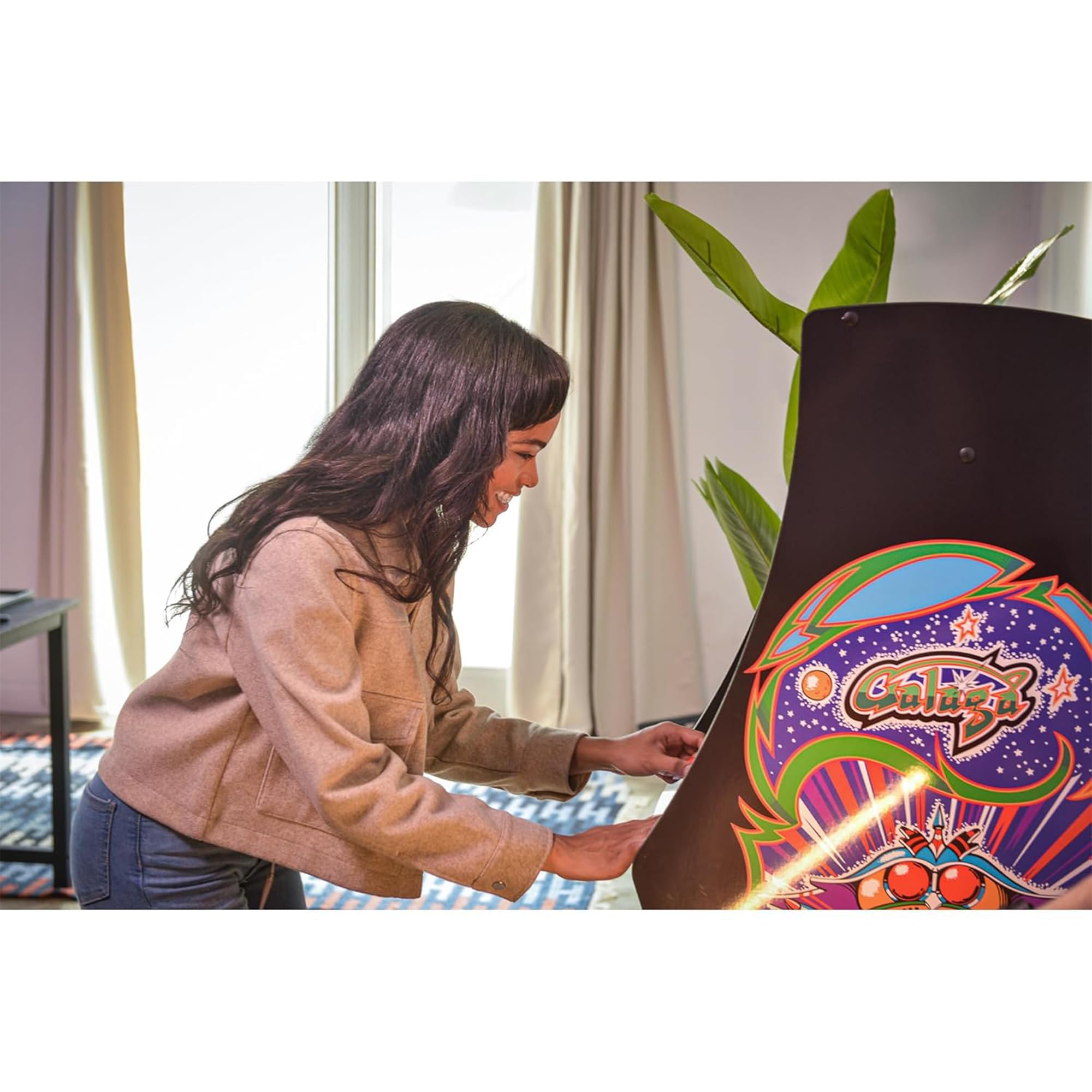 ARCADE1UP Golden Tee 3D Deluxe Arcade Machine, Built for Your Home, Over 5-Foot-Tall Cabinet with 8 Classic Games