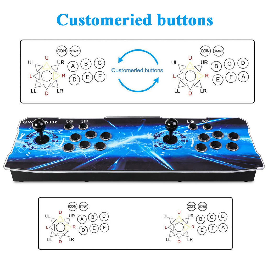 GWALSNTH 32000 in 1 Pandora Box 60S Arcade Game Console,1280X720 Display,Search/Save/Hide/Pause Games,Two Separate joysticks,1-4 Players …