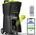 PT-SAMRT-Professional Tennis Ball Machine with App Control - 100+ Ball Capacity - 12 Training Modes - 4-6 Hours Battery Life (Black)