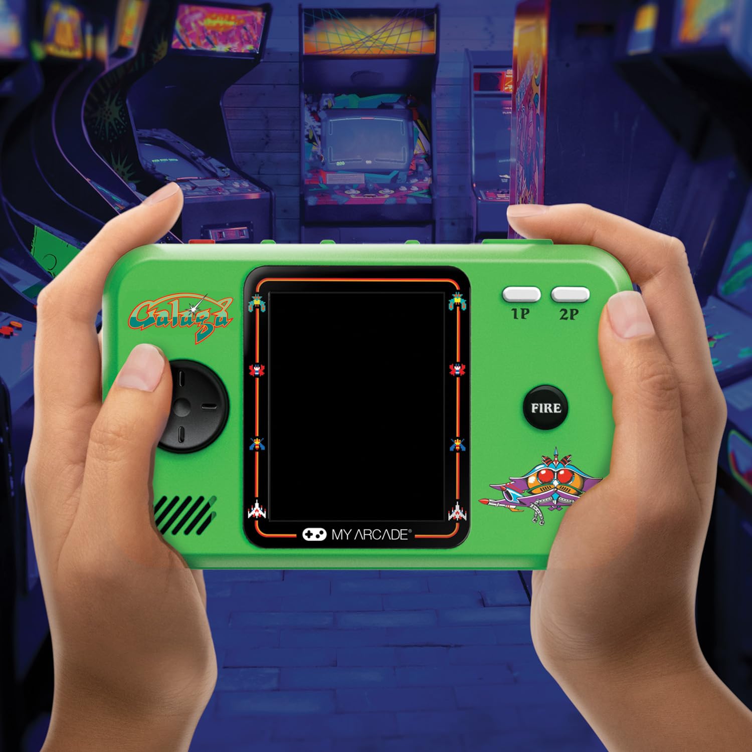 My Arcade Pac-Man Pocket Player Pro: 2.75" Color Display, Retro Gaming Consoles, Arcade Classics, Family Game Night, Retro Mini