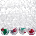 Sosation 150 Pcs 1.77 Inch Gumball Vending Machine Capsules Empty Round Plastic Containers for Prizes Party Favors (Stylish Color)