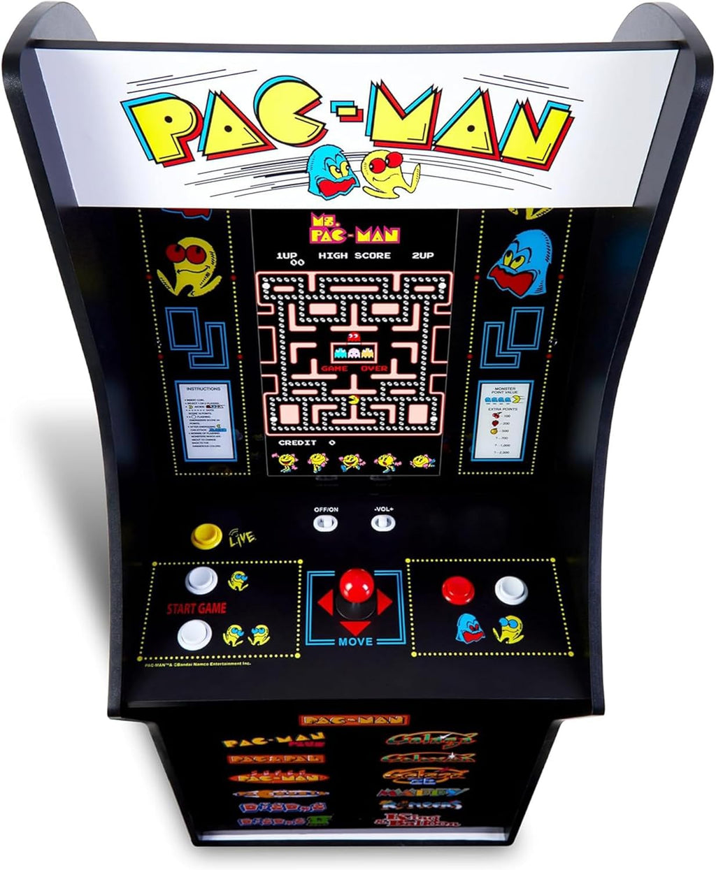 Arcade1Up PAC-Man Classic SE Arcade Machine