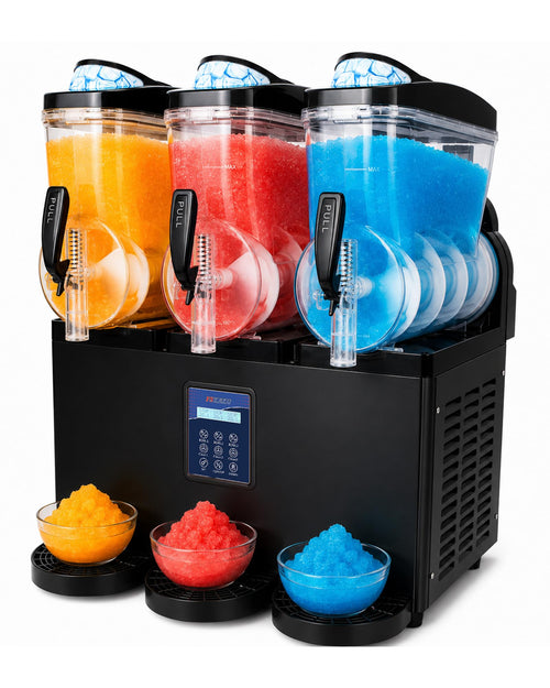 12 Gal Slushie Machine Commercial, 2 Modes 1200W 45L, Margarita Machine Slushie Maker, Stainless Steel for Home Restaurant Bar 115V 60Hz